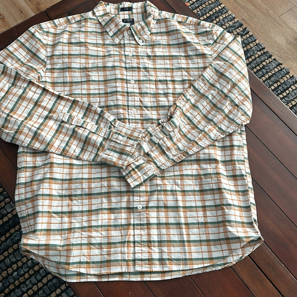 J Crew Flex Oxford Slim fit shirt